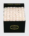 Venus Et Fleur Classic Large Square Rose Box In Blush