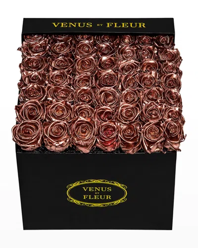 VENUS ET FLEUR CLASSIC LARGE SQUARE ROSE BOX