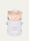 Venus Et Fleur Classic Mini Round Rose Box In Blush