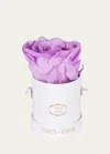 Venus Et Fleur Classic Mini Round Rose Box In Lilac