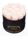 Venus Et Fleur Classic Small Round Rose Box In Blush