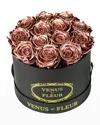 VENUS ET FLEUR CLASSIC SMALL ROUND ROSE BOX