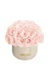 Venus Et Fleur Terre Travertine Vase With Roses