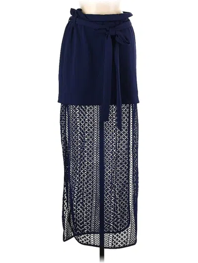 Pre-owned Venus Formal Skirt In Blue