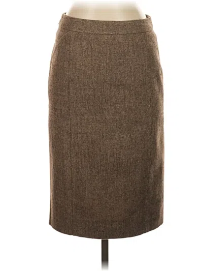 Pre-owned Venus Formal Skirt In Brown