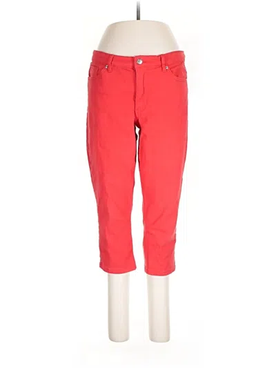 Pre-owned Venus Jeggings In Red