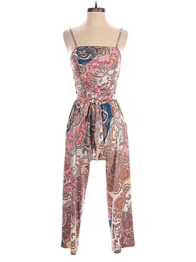 Pre-owned Venus Jumpsuit In Brown