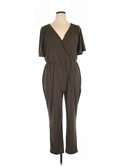 Pre-owned Venus Jumpsuit In Brown