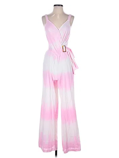 Pre-owned Venus Jumpsuit In Pink