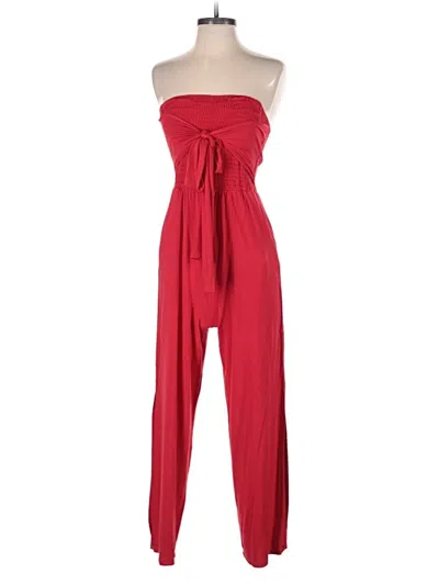 Pre-owned Venus Jumpsuit In Red