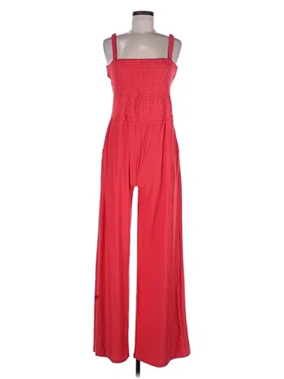 Pre-owned Venus Jumpsuit In Red