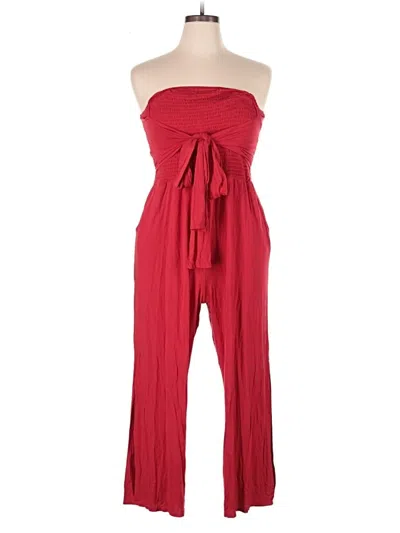 Pre-owned Venus Jumpsuit In Red