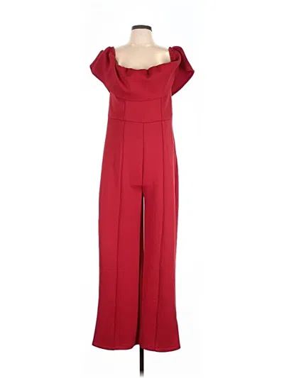 Pre-owned Venus Jumpsuit In Red
