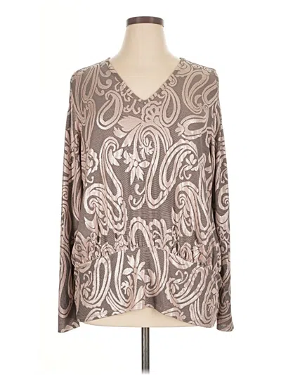 Pre-owned Venus Long Sleeve T-shirt In Brown
