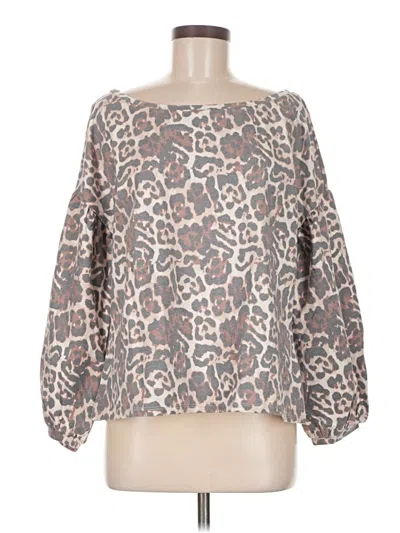 Pre-owned Venus Long Sleeve T-shirt In Gray