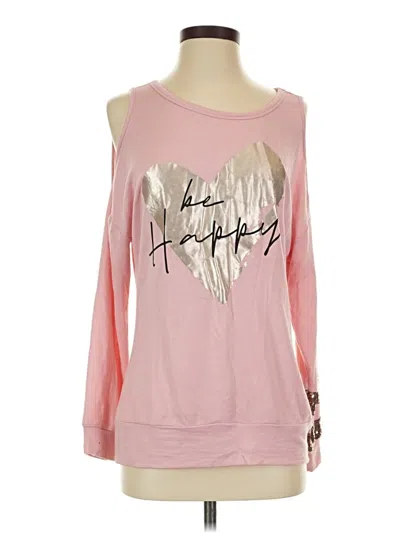 Pre-owned Venus Long Sleeve T-shirt In Pink