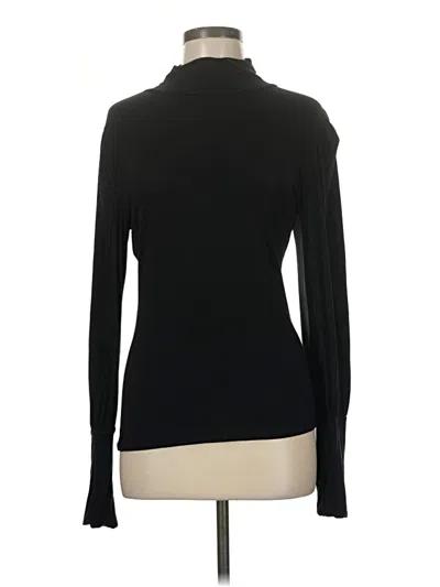 Pre-owned Venus Long Sleeve Turtleneck In Black