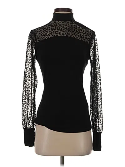Pre-owned Venus Long Sleeve Turtleneck In Black