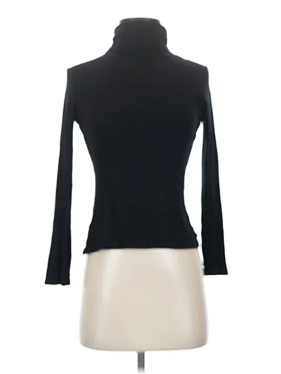 Pre-owned Venus Long Sleeve Turtleneck In Black