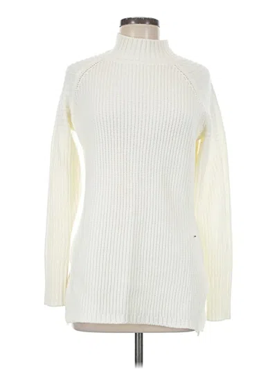Pre-owned Venus Long Sleeve Turtleneck In Ivory