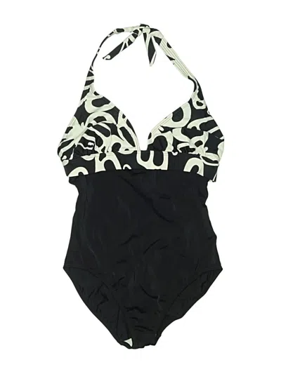 Pre-owned Venus One Piece Swimsuit In Black