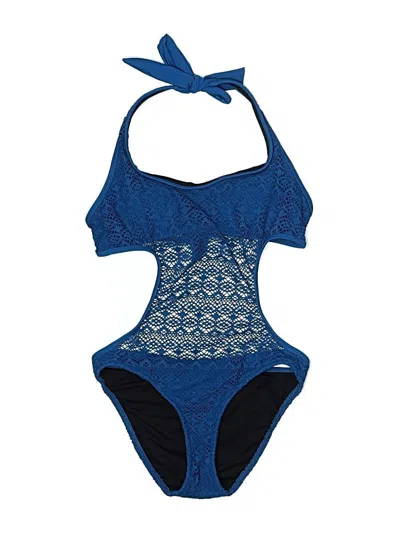 Pre-owned Venus One Piece Swimsuit In Blue