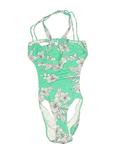 Pre-owned Venus One Piece Swimsuit In Green