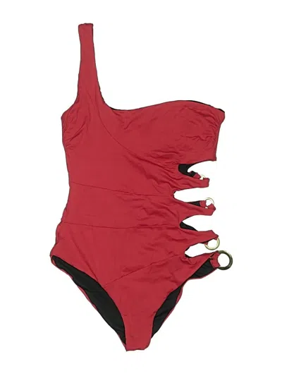 Pre-owned Venus One Piece Swimsuit In Red