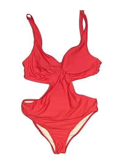 Pre-owned Venus One Piece Swimsuit In Red