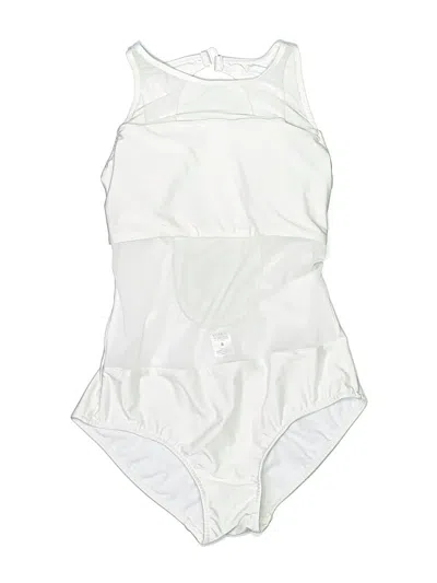 Pre-owned Venus One Piece Swimsuit In White