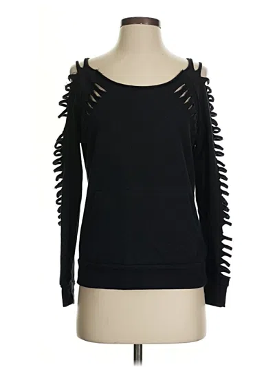 Pre-owned Venus Pullover Sweater In Black