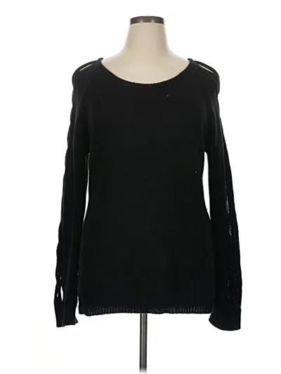 Pre-owned Venus Pullover Sweater In Black