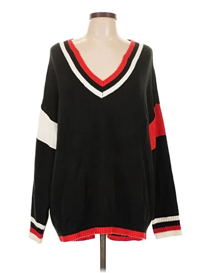 Pre-owned Venus Pullover Sweater In Black