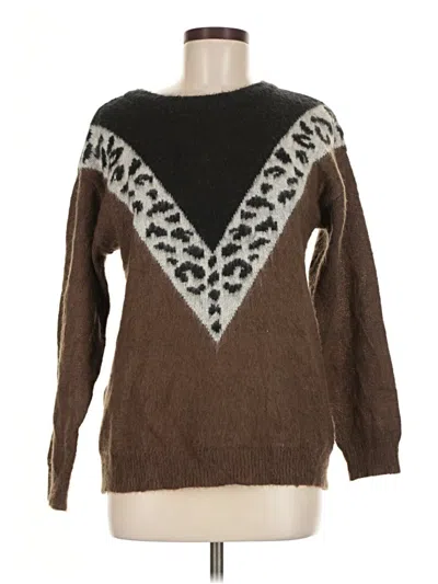 Pre-owned Venus Pullover Sweater In Brown