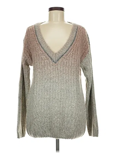 Pre-owned Venus Pullover Sweater In Gray
