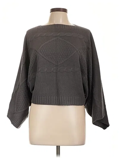 Pre-owned Venus Pullover Sweater In Gray