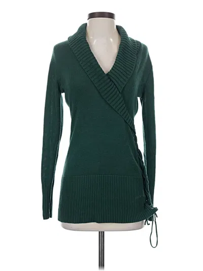 Pre-owned Venus Pullover Sweater In Green