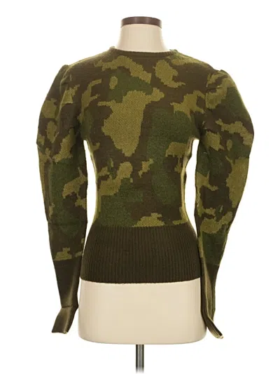 Pre-owned Venus Pullover Sweater In Green