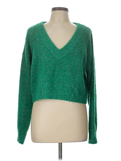 Pre-owned Venus Pullover Sweater In Green