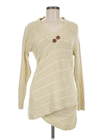 Pre-owned Venus Pullover Sweater In Ivory