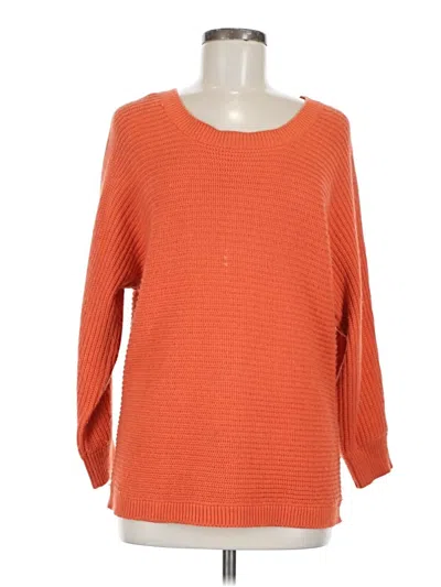 Pre-owned Venus Pullover Sweater In Orange