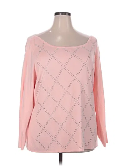 Pre-owned Venus Pullover Sweater In Pink