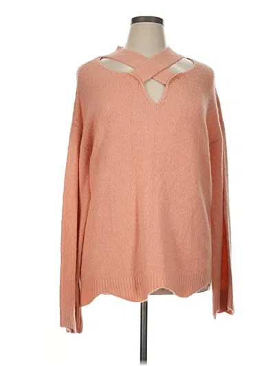 Pre-owned Venus Pullover Sweater In Pink