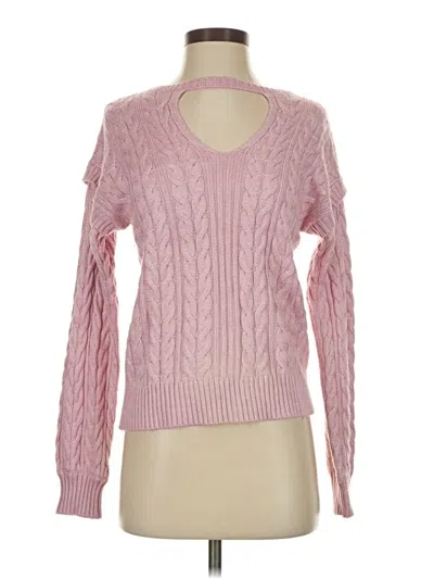 Pre-owned Venus Pullover Sweater In Pink