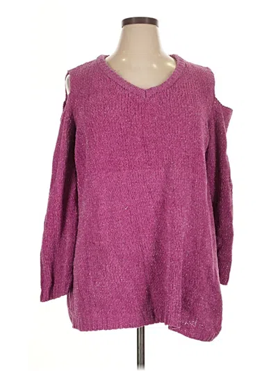 Pre-owned Venus Pullover Sweater In Pink