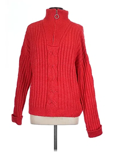 Pre-owned Venus Pullover Sweater In Red