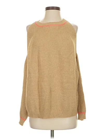 Pre-owned Venus Pullover Sweater In Tan