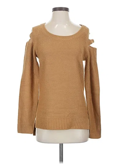 Pre-owned Venus Pullover Sweater In Tan