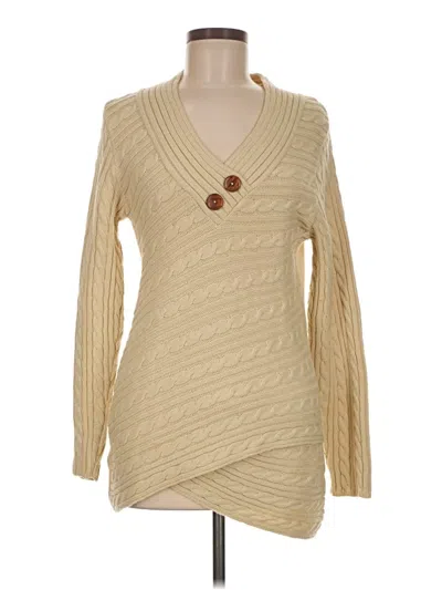 Pre-owned Venus Pullover Sweater In Tan