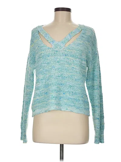 Pre-owned Venus Pullover Sweater In Teal